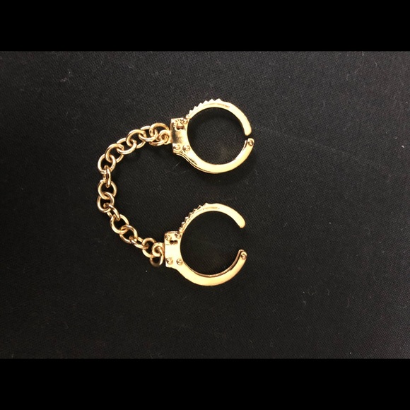 Double Handcuff Ring - Picture 1 of 5